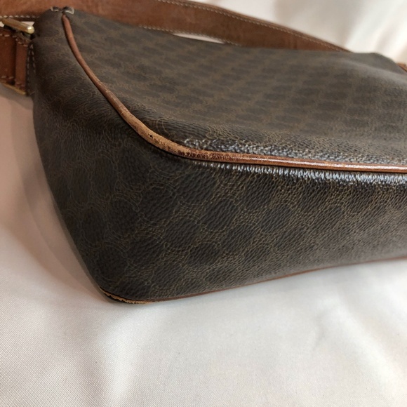 Celine Brown Macadam Crossbody Bag Sku#84022 - Picture 3 of 11